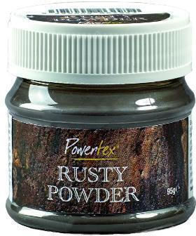 Powertex 95gr Rusty Powder Μεταλλική Σκόνη Εφέ Σκουριάς