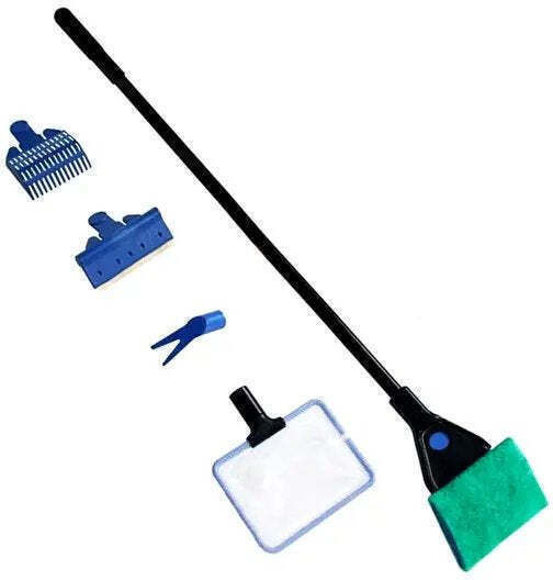 Aptel Aqua Natura Aquariumzubehör Set Reinigungswerkzeuge 5 1 Abs 67cm