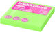 Sticky Notes ErichKrause 75x75mm 100 Sheets Neon Green 61659