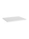 HomeMarkt Rectangular Wardrobe Shelf Made of Metal in Grey Colour 35.5x44cm HM6317