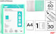 Spiral Display Book 30 Pockets With Cover Sleev...