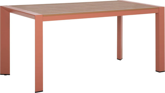 Τραπέζι 120x80x75 Terracotta Τραπέζι 120x80x75 Terracotta