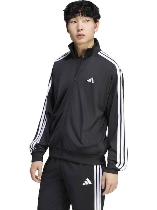 adidas Track Top Ανδρική Ζακέτα Track Jacket Μαύρη