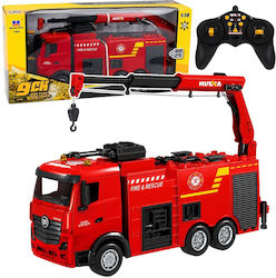 Huina Toys Remote-Controlled Fire Truck Red Huina Toys Remote-Controlled Fire Truck Red