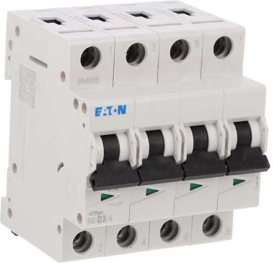 Eaton Întrerupător automat 3A Tetrapolar CA 279074