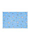 Rebel Baumwoll-Babydecken Blau 100x150cm