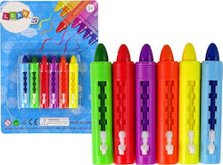 Leantoys Σετ Παστέλ Κηρομπογιών 6 Τεμ