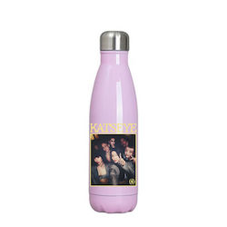 Thermos Bottle Katseye 500ml Purple