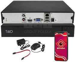 Uniview NVR-8-8MP-F NVR 9 Καναλιών 4K Uniview NVR-8-8MP-F NVR 9 Καναλιών 4K