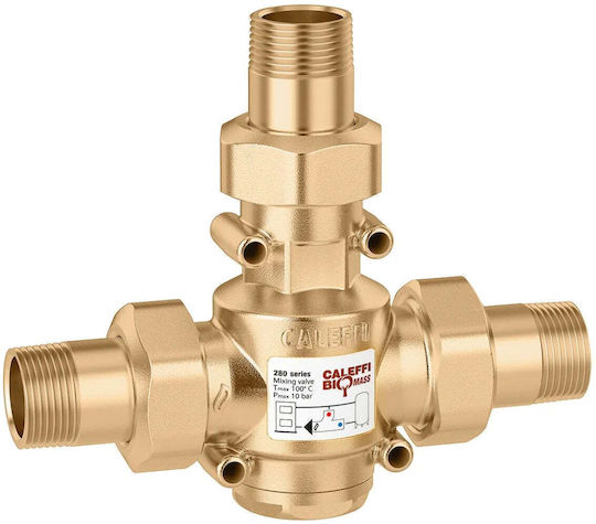 Caleffi Valvă De Siguranță Cu Două Căi 3" Din Alamă Pentru Cazan
