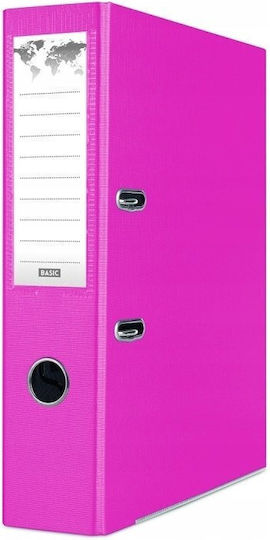 Basic Home Arc Ring Binder 4/30 For A4 Paper Pink 1 Piece