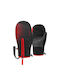 Racer Kids Ski & Snowboard Gloves Red Mittens