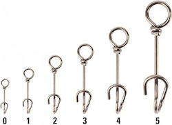 Mustad Angelgeräte Snap nähen No1 Mustad Angelgeräte Snap nähen No1
