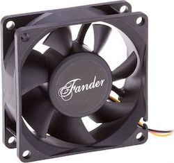 Fander Roxo 7025L Вентилатор за кутия Без светодиоди Осветление и Свързване 3-Pin