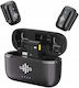 Luucco MiniPods K2 Set Drahtloses Mikrofon Pet Clip-On Für Kamera