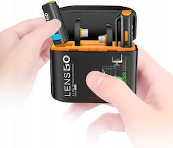 LensGo 528C Set Microfon Fără Sârmă de Rever LensGo 528C Set Microfon Fără Sârmă de Rever
