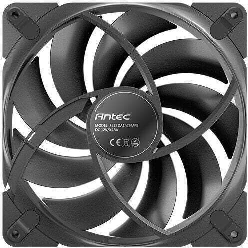 Antec Tranquil 140 Ventilator pentru Carcasă (1500rpm / 85.96cfm) Fără LED-uri Iluminare și Conexiune 4-Pin PWM