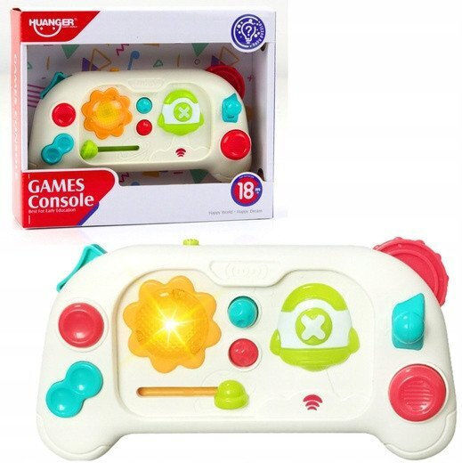 Lean Toys Pull Along Toy with Lights and Sounds for 18+ Months