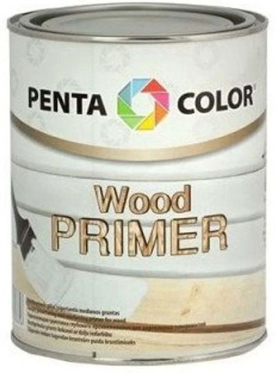 Pentacolor Αστάρι Κατάλληλο για Ξύλο 0.75lt