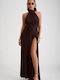Maxi Dress Dark Brown