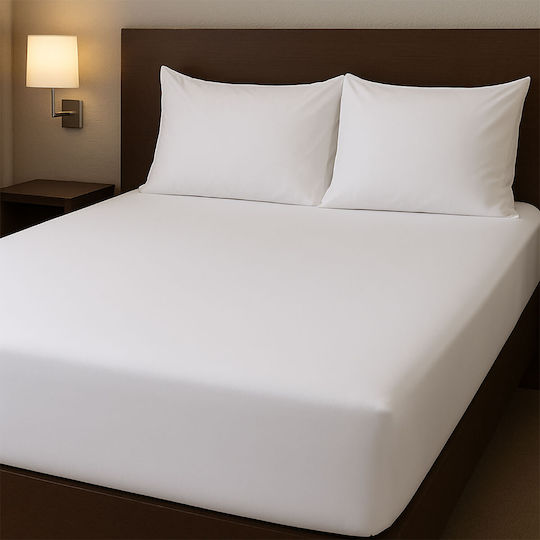 Cearceaf Pentru Hotel 160x265 Spitishop Pro 50% Bumbac 50% Poliester T160