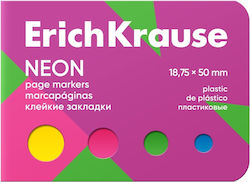Lesezeichen ErichKrause 18,75x50mm 100 Stück 4 Farben 61587