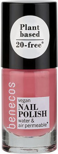 Benecos Glossy Nail Polish Peach Sorbet 5ml