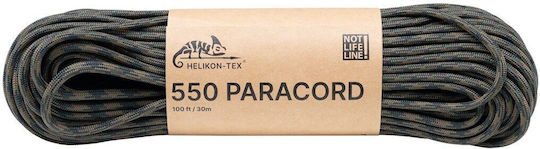 Helikon-tex Linka 550 Paracord 100ft Us Woodland