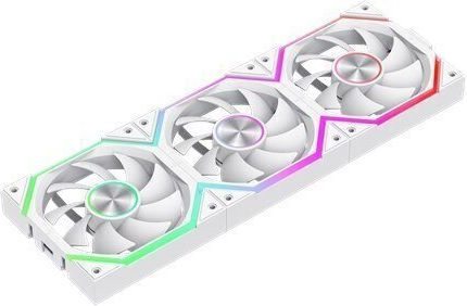 GameMax FN12A-N2 Wl-w Вентилатор за кутия Без светодиоди Осветление 3бр Бял