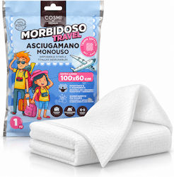 Cosmi Premium Einweg-Reise-Handtuch 100% Viskose 100x60cm Cosmi Premium Einweg-Reise-Handtuch 100% Viskose 100x60cm