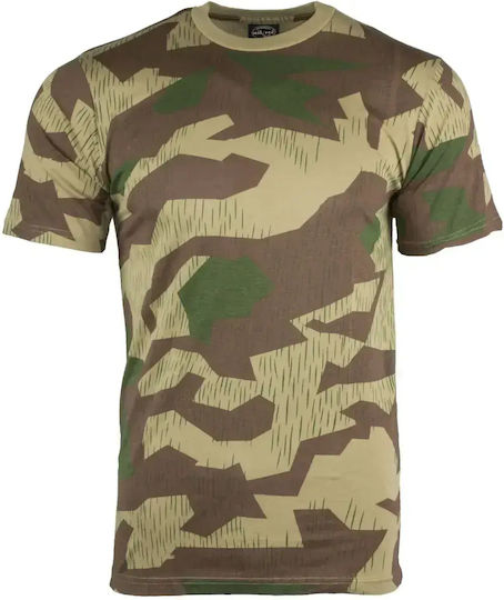 Mil-Tec Militärblusen T-shirt T-Shirt Parallagi 77sc-splinter Camo