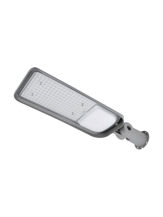 Bemko Außenstehlampe LED Straße 50W mit Natürliches Weiß Licht IP65 Grau Bemko Außenstehlampe LED Straße 50W mit Natürliches Weiß Licht IP65 Grau