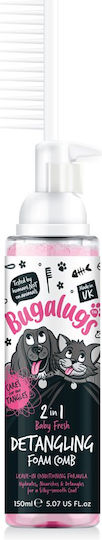 Detangling & Conditioning Foam 2 in 1 Built-in Comb Baby Fresh Dogs & Cats 150ml