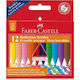 Пастели Faber Castell "Grip Erasable" 12 бр
