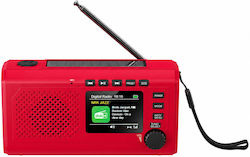 Reflexion TRA2757DAB+ROT Radio de buzunar Roșu