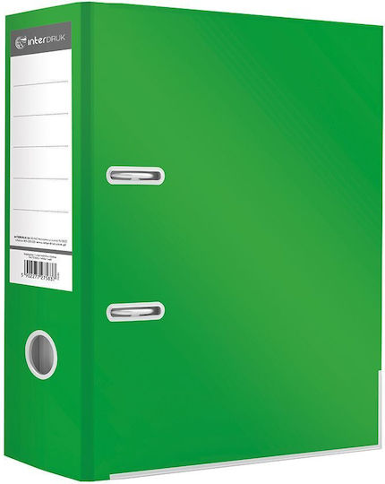 interDRUK interDRUK Klemmbrett mit 2 Ringen für Papier A4 Grüne