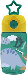 Must Team Plastic Kids Water Bottle Dinosaurs w...