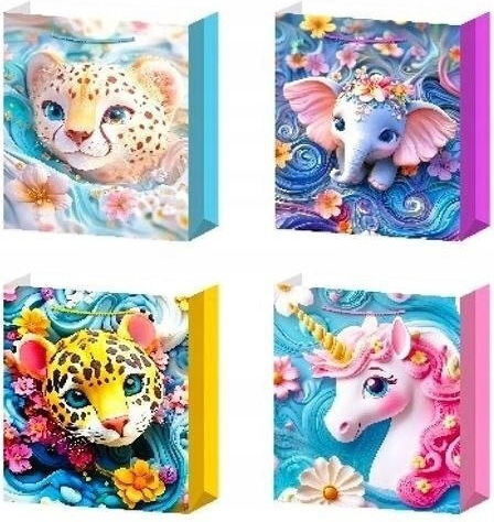 Wktorebki Geschenkverpackung Tasche für Geschenk 31x12x40cm Verschiedene Farben