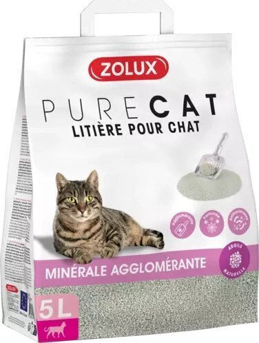 Zolux Cat Litter Unscented 5lt