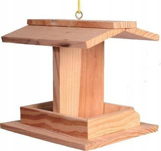Garden&fun Alimentator Din Lemn Pentru Păsări 14x11x11,5cm Culori
