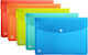 Oxford File Folder with Button Closure for A5 Paper (Miscellaneous Colours)