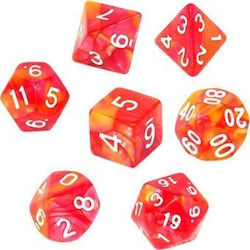 Rebel Brettspielzubehör Set Díchromon Zarión Rpg Κόκκινο-κίτρινο