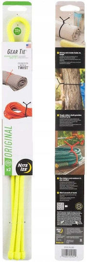 Aptel Gear Tie Campingzubehör 2Stücke Gelb