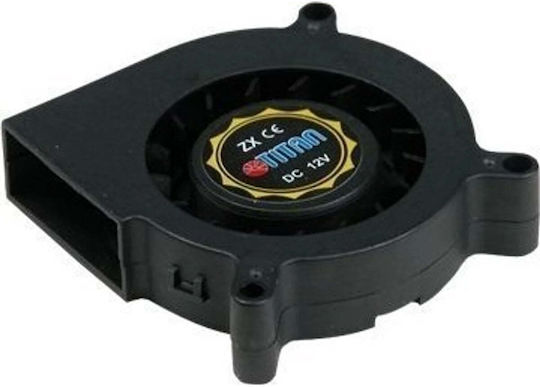 Titan TFD-B6015M12B Case Fan 60mm (4500rpm) Χωρίς Led Φωτισμό και Σύνδεση 3-Pin