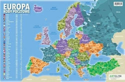 Artglob Schreibtischunterlagen Postleitzahlen Europas