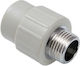 Detal-met Rohrnippel Pp Gz 25mm X 3/4''