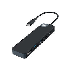 Targus Flex 5 Port Usb-c Hub USB-C Docking Station με HDMI 4K PD Targus Flex 5 Port Usb-c Hub USB-C Docking Station με HDMI 4K PD