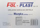 Fol-plast Κοντό Κάλυμμα Βιβλίου Μουσικής Nr 37 20 Τεμάχια