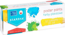 Starpak Τέμπερες Πολύχρωμες 20ml Starpak Τέμπερες Πολύχρωμες 20ml