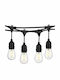 Extralink Wasserdichte Lichterkette Beleuchtung LED IP65 20m mit 20 Lampen